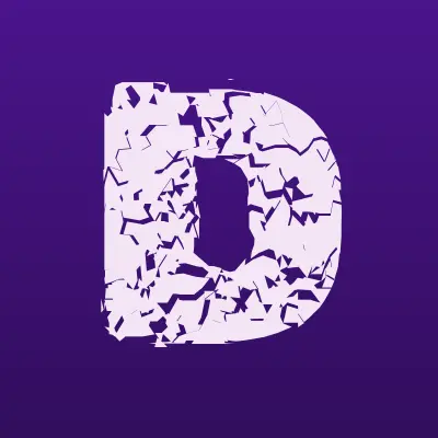 DNS, сеть супермаркетов цифровой и бытовой техники, лого-визитка